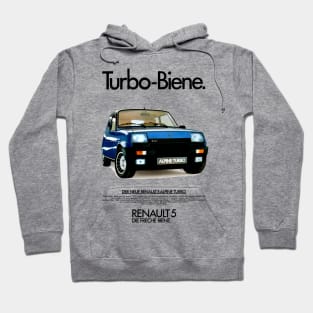 RENAULT 5 TURBO - advert Hoodie